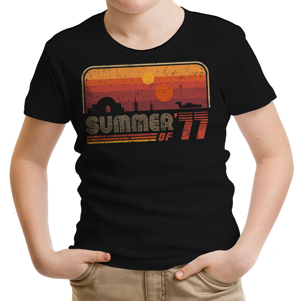 Summer of '77 Youth Apparel - Adult & Kids T-Shirts, Sweatshirts & Hoodies apparel design preview 1