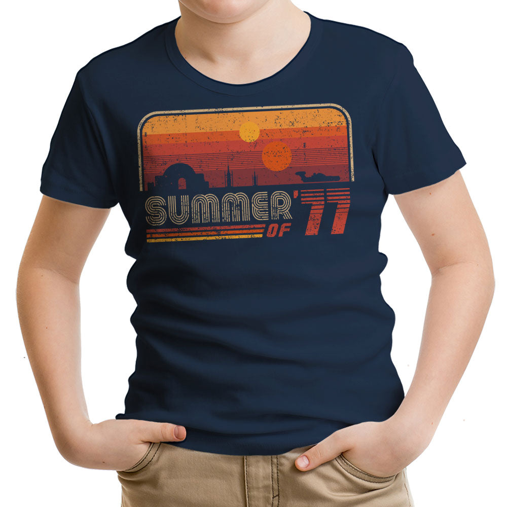 Summer of '77 Youth Apparel - Adult & Kids T-Shirts, Sweatshirts & Hoodies apparel design preview 2