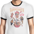 Summerween Ringer - Adult & Kids T-Shirts, Sweatshirts & Hoodies apparel design preview 1