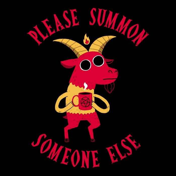 Summon Someone Else Tank Top - Adult & Kids T-Shirts, Sweatshirts & Hoodies apparel design preview 2