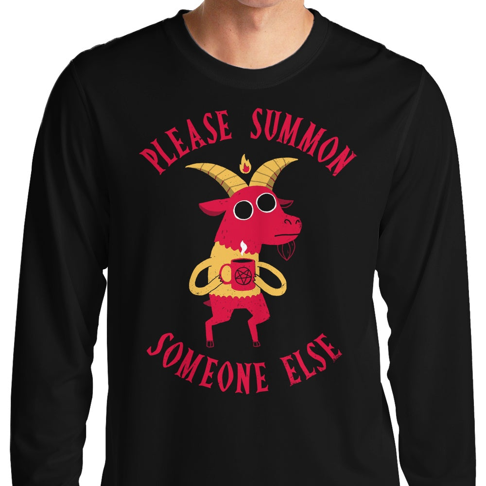 Summon Someone Else - Adult & Kids T-Shirts, Sweatshirts & Hoodies apparel design preview 1