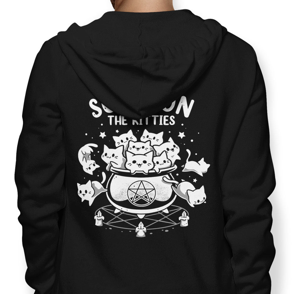 Summon the Kitties - Adult & Kids T-Shirts, Sweatshirts & Hoodies apparel design preview 1