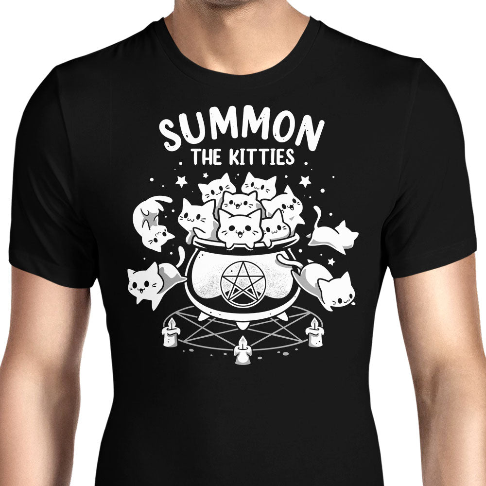 Summon the Kitties Men's Apparel - Adult & Kids T-Shirts, Sweatshirts & Hoodies apparel design preview 1