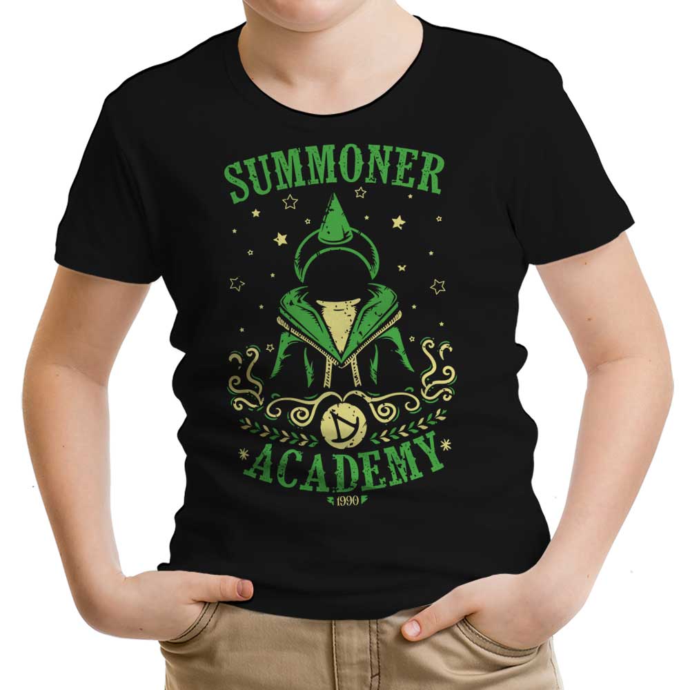 Summoner Academy Youth Apparel - Adult & Kids T-Shirts, Sweatshirts & Hoodies apparel design preview 1