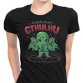 Summoning Cthulhu Women's Apparel - Adult & Kids T-Shirts, Sweatshirts & Hoodies apparel design preview 1