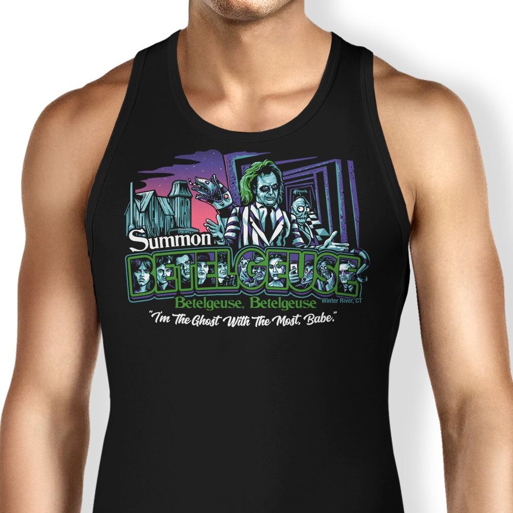 Summoning in Winter River Tank Top - Adult & Kids T-Shirts, Sweatshirts & Hoodies apparel design preview 1