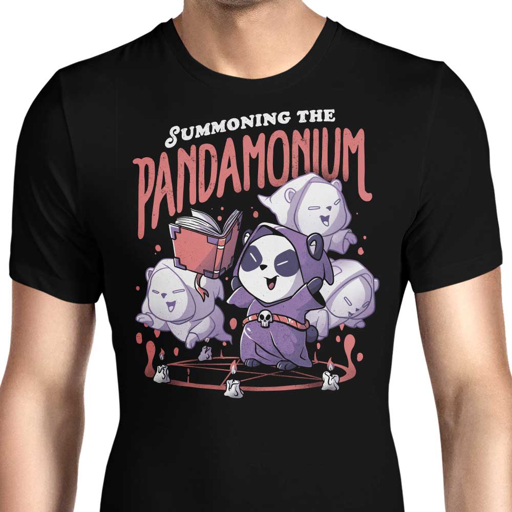 Summoning the Pandamonium Men's Apparel - Adult & Kids T-Shirts, Sweatshirts & Hoodies apparel design preview 1