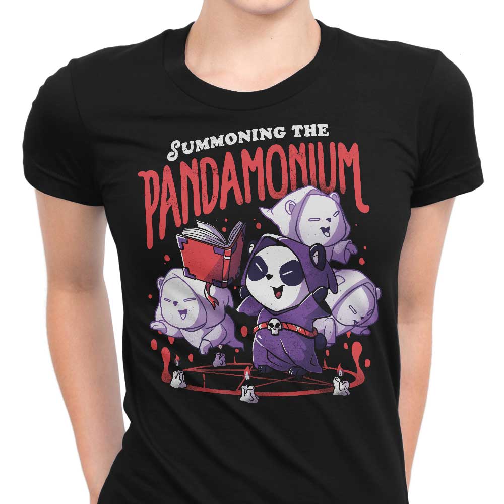 Summoning the Pandamonium Women's Apparel - Adult & Kids T-Shirts, Sweatshirts & Hoodies apparel design preview 1