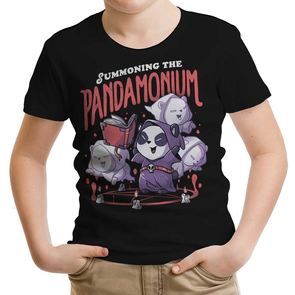 Summoning the Pandamonium Youth Apparel - Adult & Kids T-Shirts, Sweatshirts & Hoodies apparel design preview 1