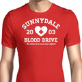 Sunnydale Blood Drive Men's Apparel - Adult & Kids T-Shirts, Sweatshirts & Hoodies apparel design preview 1