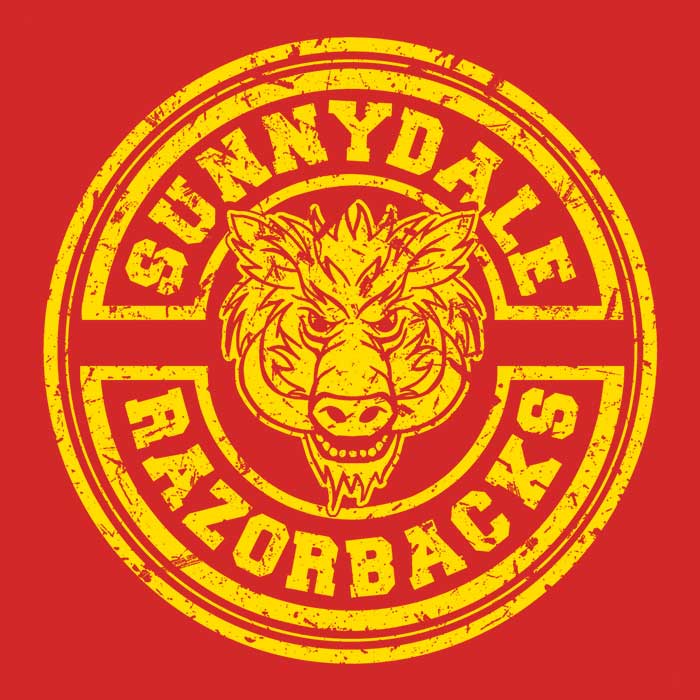 Sunnydale Razorbacks - Adult & Kids T-Shirts, Sweatshirts & Hoodies apparel design preview 2