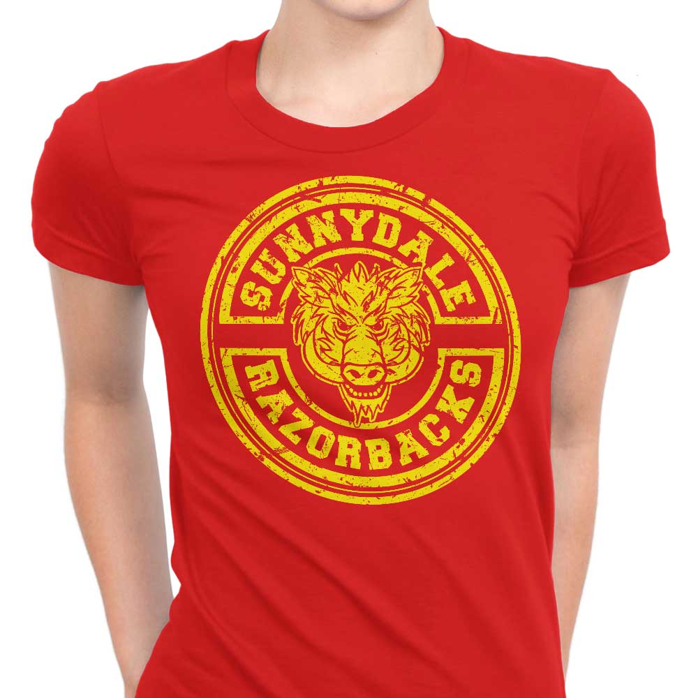 Sunnydale Razorbacks Women's Apparel - Adult & Kids T-Shirts, Sweatshirts & Hoodies apparel design preview 1