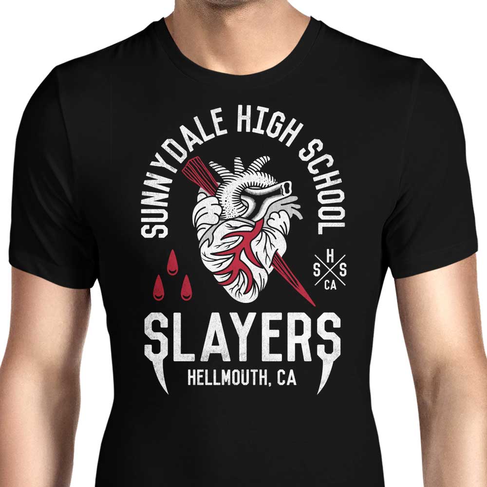 Sunnydale Slayers Men's Apparel - Adult & Kids T-Shirts, Sweatshirts & Hoodies apparel design preview 1