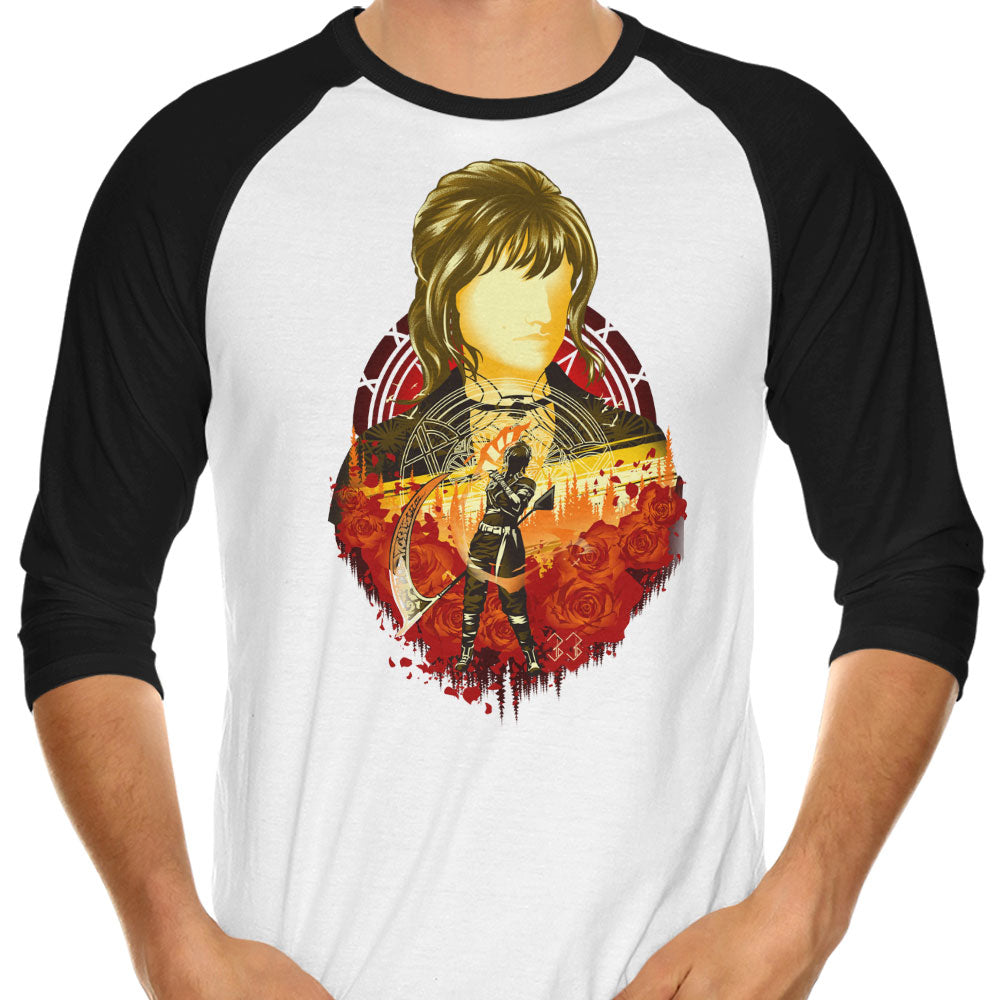 Sunpiercer 3/4 Sleeve Raglan - Adult & Kids T-Shirts, Sweatshirts & Hoodies apparel design preview 1