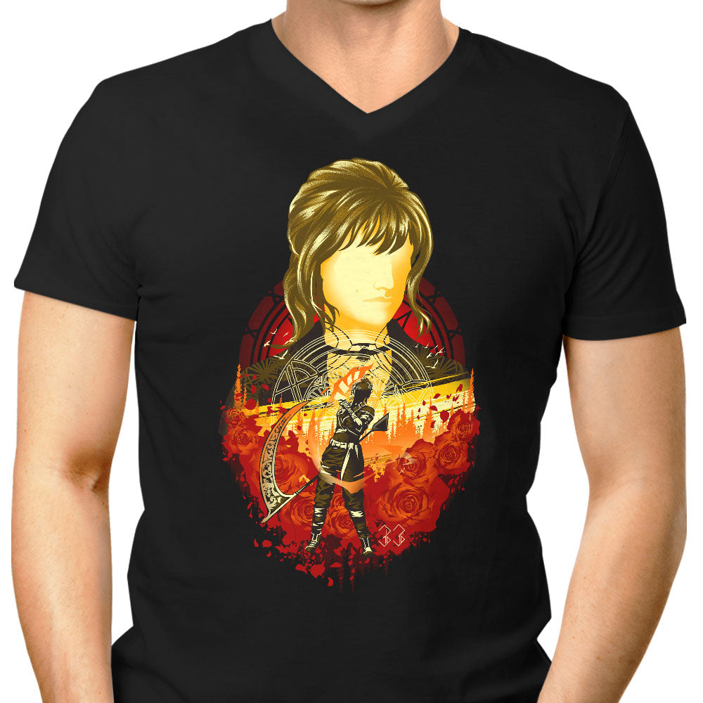 Sunpiercer Men's V-Neck - Adult & Kids T-Shirts, Sweatshirts & Hoodies apparel design preview 1