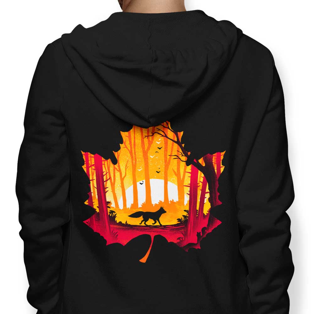 Sunset Fox - Adult & Kids T-Shirts, Sweatshirts & Hoodies apparel design preview 1