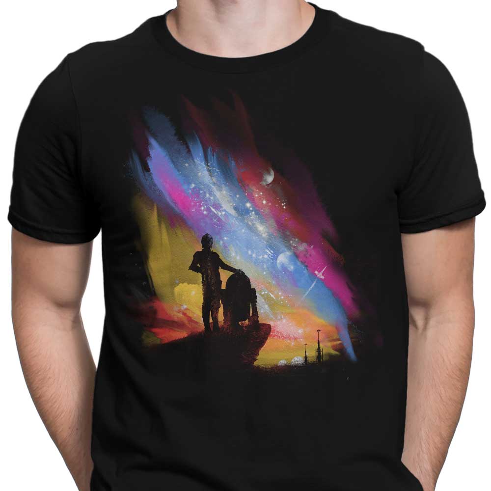 Sunset on Tatooine Men's Apparel - Adult & Kids T-Shirts, Sweatshirts & Hoodies apparel design preview 2