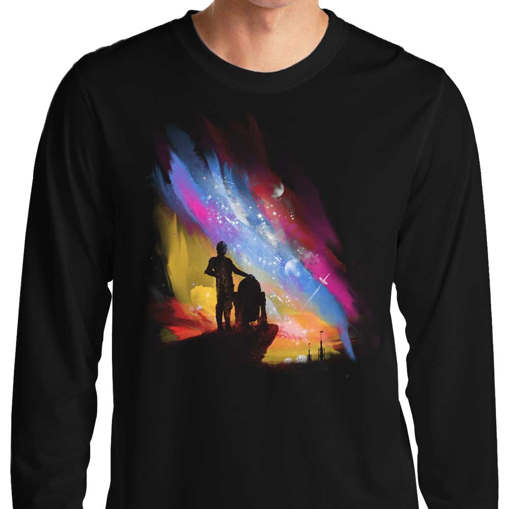 Sunset on Tatooine - Adult & Kids T-Shirts, Sweatshirts & Hoodies apparel design preview 1