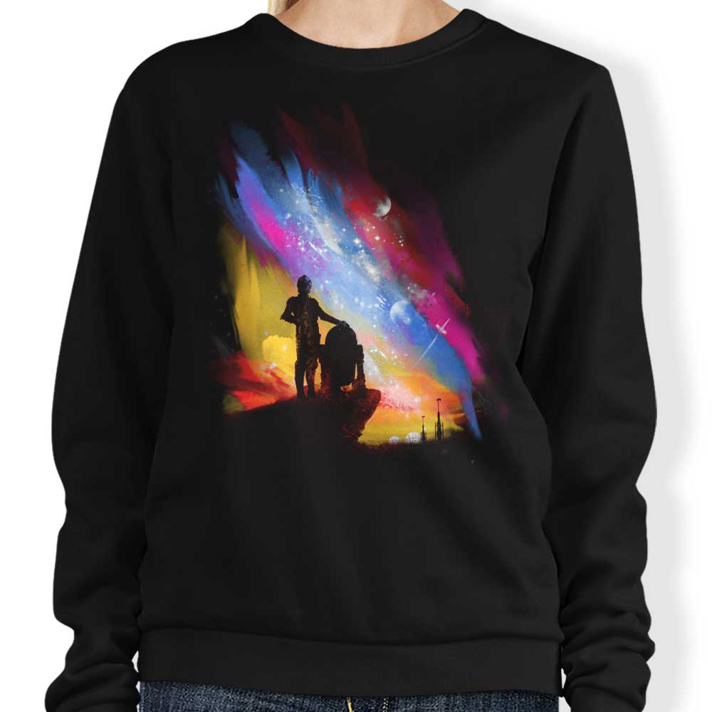 Sunset on Tatooine - Adult & Kids T-Shirts, Sweatshirts & Hoodies apparel design preview 1