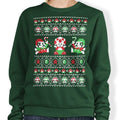 Super Christmas Bros. - Adult & Kids T-Shirts, Sweatshirts & Hoodies apparel design preview 1
