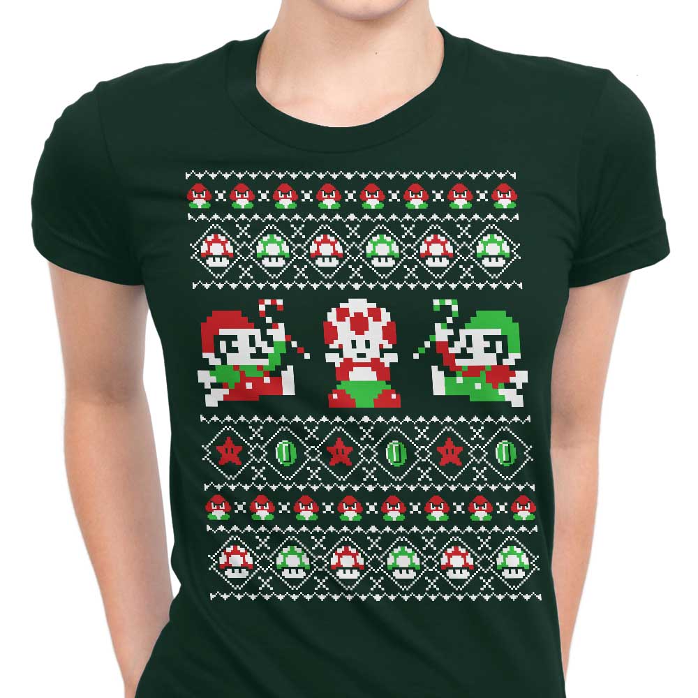 Super Christmas Bros. Women's Apparel - Adult & Kids T-Shirts, Sweatshirts & Hoodies apparel design preview 1