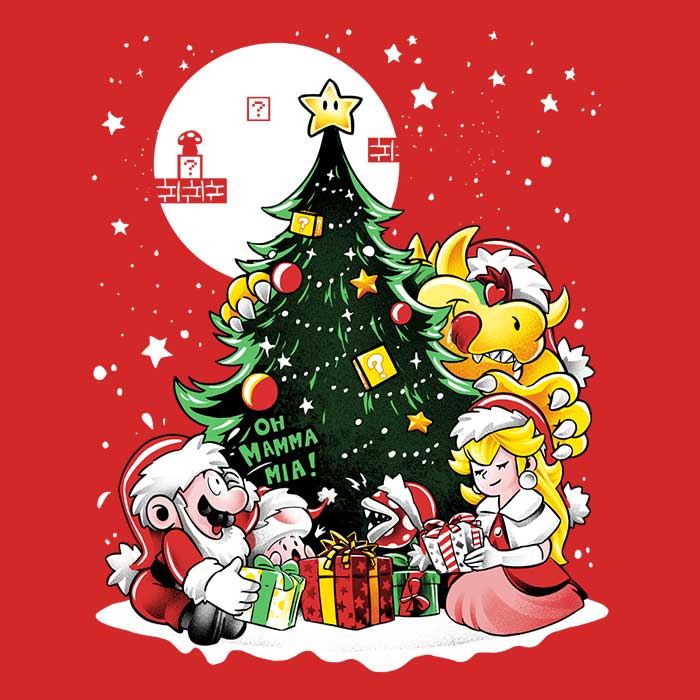 Super Christmas Men's Apparel - Adult & Kids T-Shirts, Sweatshirts & Hoodies apparel design preview 2