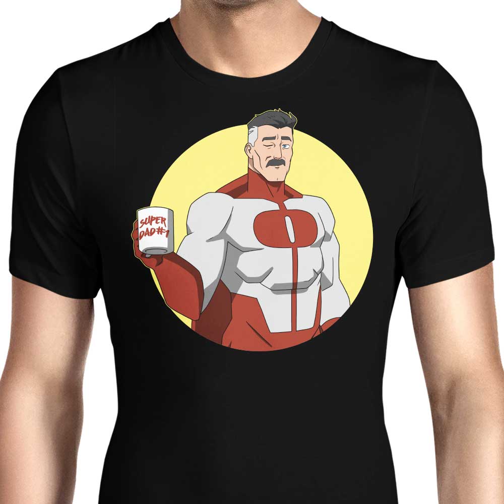Super Dad No. 1 Men's Apparel - Adult & Kids T-Shirts, Sweatshirts & Hoodies apparel design preview 1