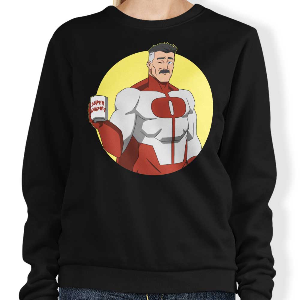 Super Dad No. 1 - Adult & Kids T-Shirts, Sweatshirts & Hoodies apparel design preview 1