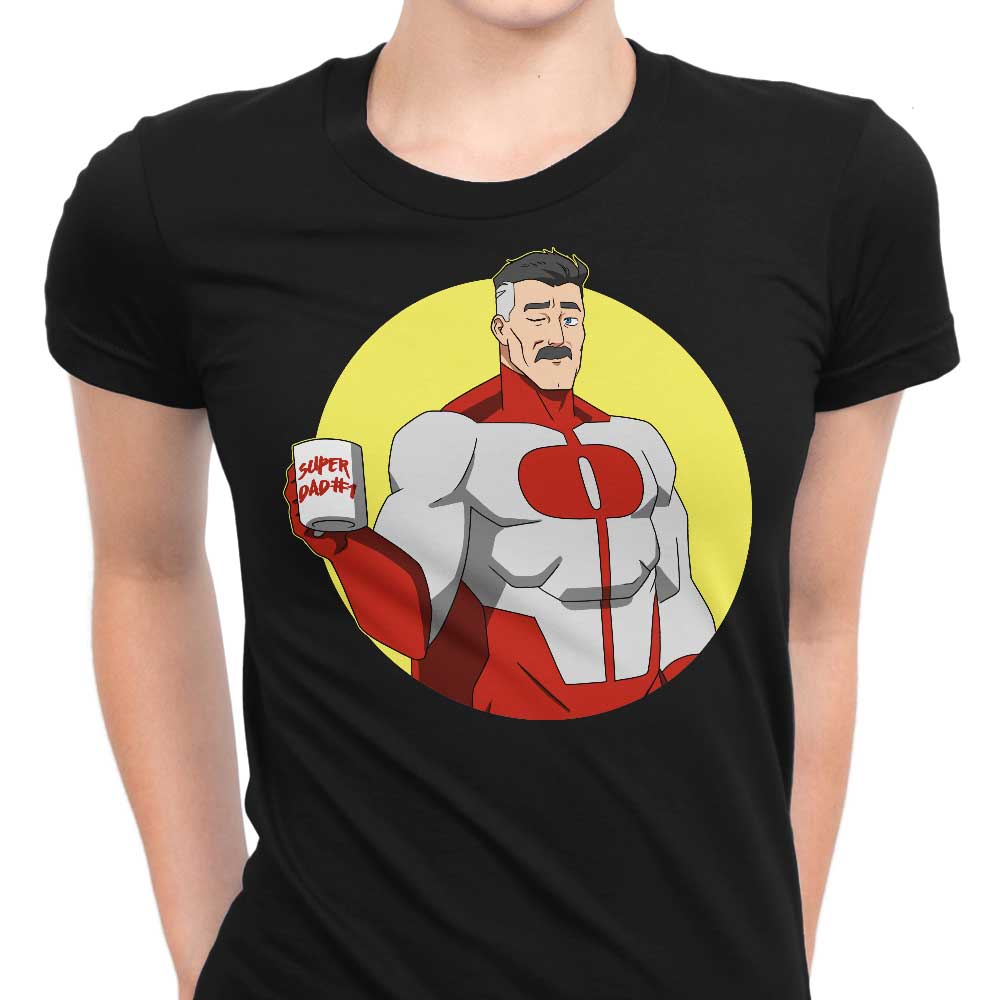Super Dad No. 1 Women's Apparel - Adult & Kids T-Shirts, Sweatshirts & Hoodies apparel design preview 1