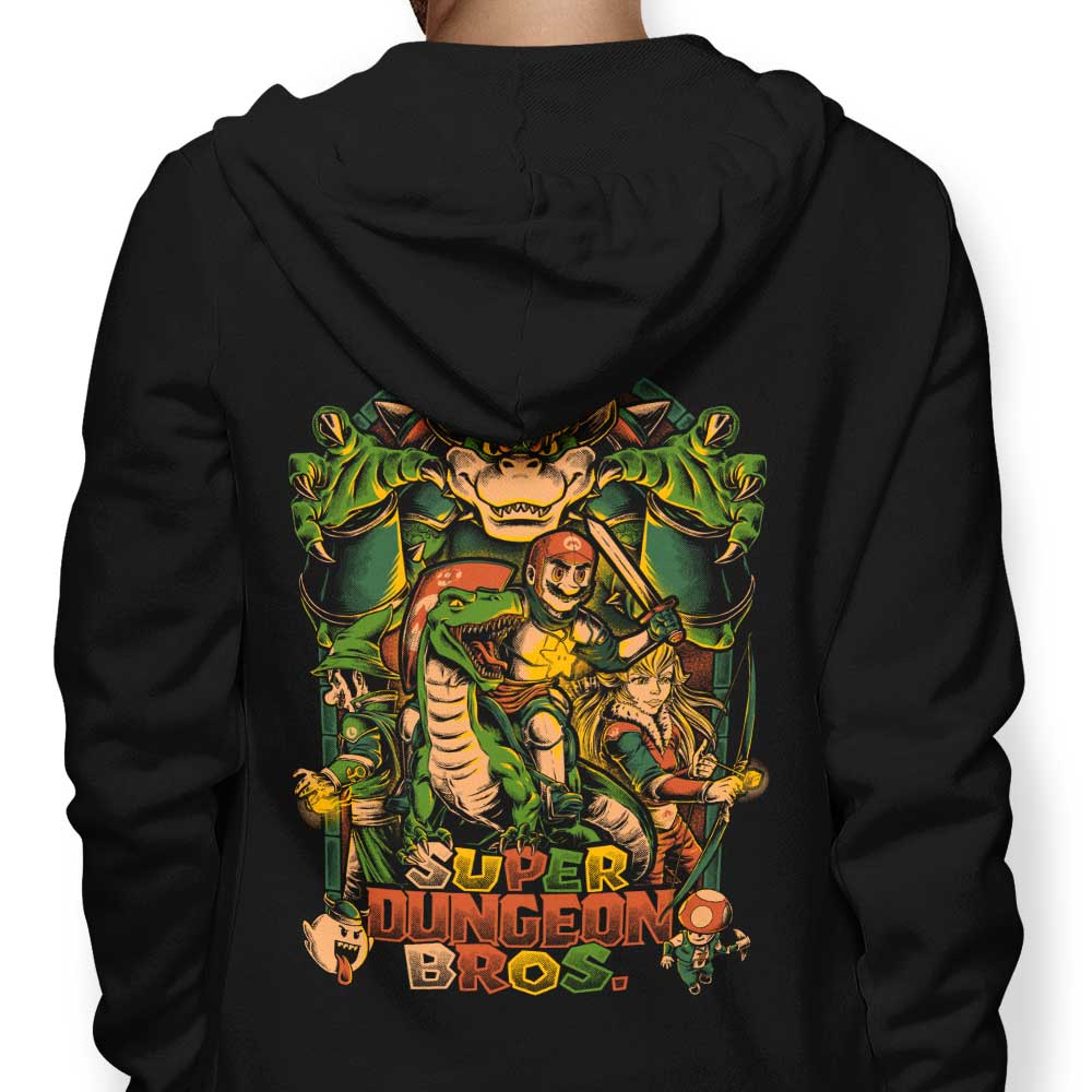 Super Dungeon Bros. - Adult & Kids T-Shirts, Sweatshirts & Hoodies apparel design preview 1