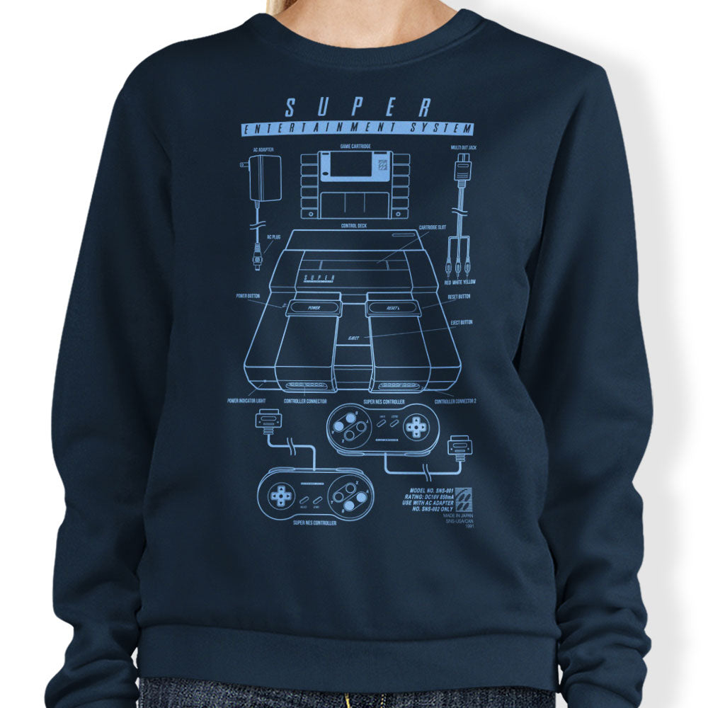 Super Entertainment System - Adult & Kids T-Shirts, Sweatshirts & Hoodies apparel design preview 1