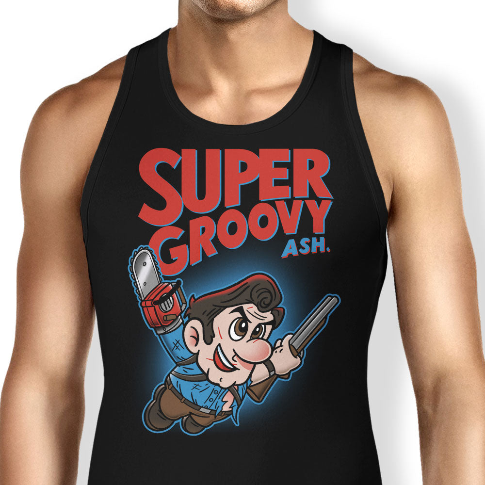 Super Groovy Tank Top - Adult & Kids T-Shirts, Sweatshirts & Hoodies apparel design preview 1