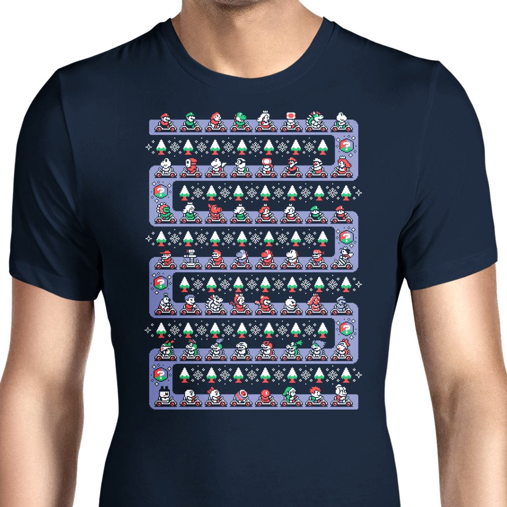 Super Holiday Kart Men's Apparel - Adult & Kids T-Shirts, Sweatshirts & Hoodies apparel design preview 1
