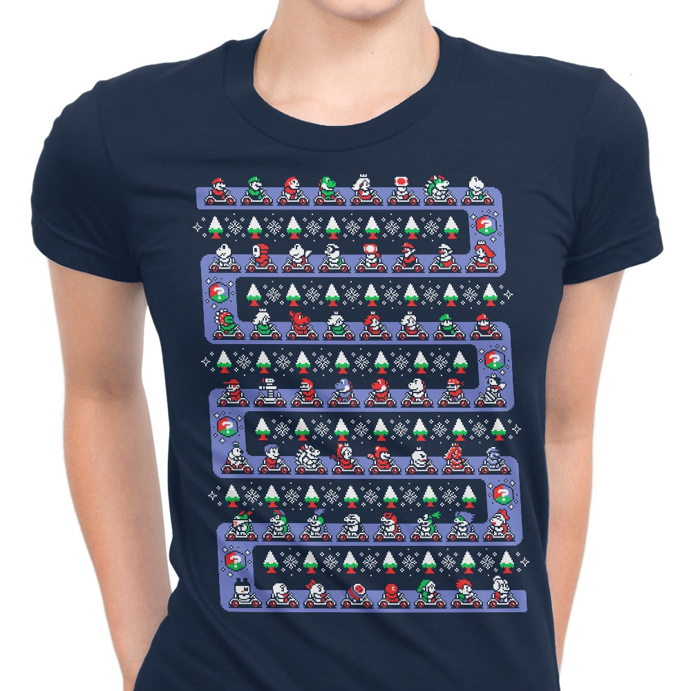 Super Holiday Kart Women's Apparel - Adult & Kids T-Shirts, Sweatshirts & Hoodies apparel design preview 1