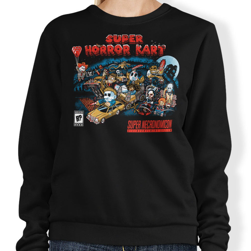 Super Horror Kart - Adult & Kids T-Shirts, Sweatshirts & Hoodies apparel design preview 1