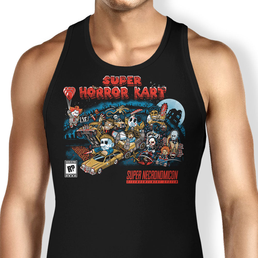 Super Horror Kart Tank Top - Adult & Kids T-Shirts, Sweatshirts & Hoodies apparel design preview 1