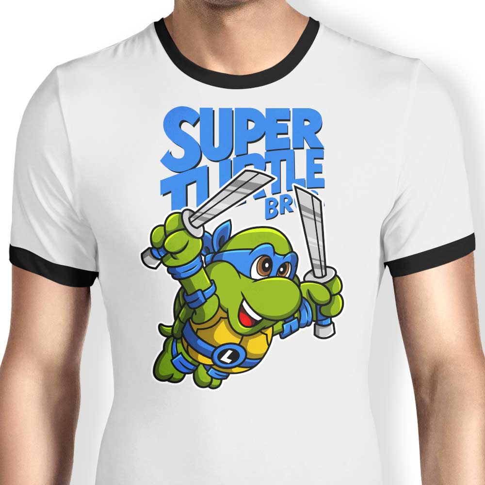 Super Leo Bros Ringer - Adult & Kids T-Shirts, Sweatshirts & Hoodies apparel design preview 1