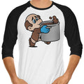 Super Malone Bros 3/4 Sleeve Raglan - Adult & Kids T-Shirts, Sweatshirts & Hoodies apparel design preview 1