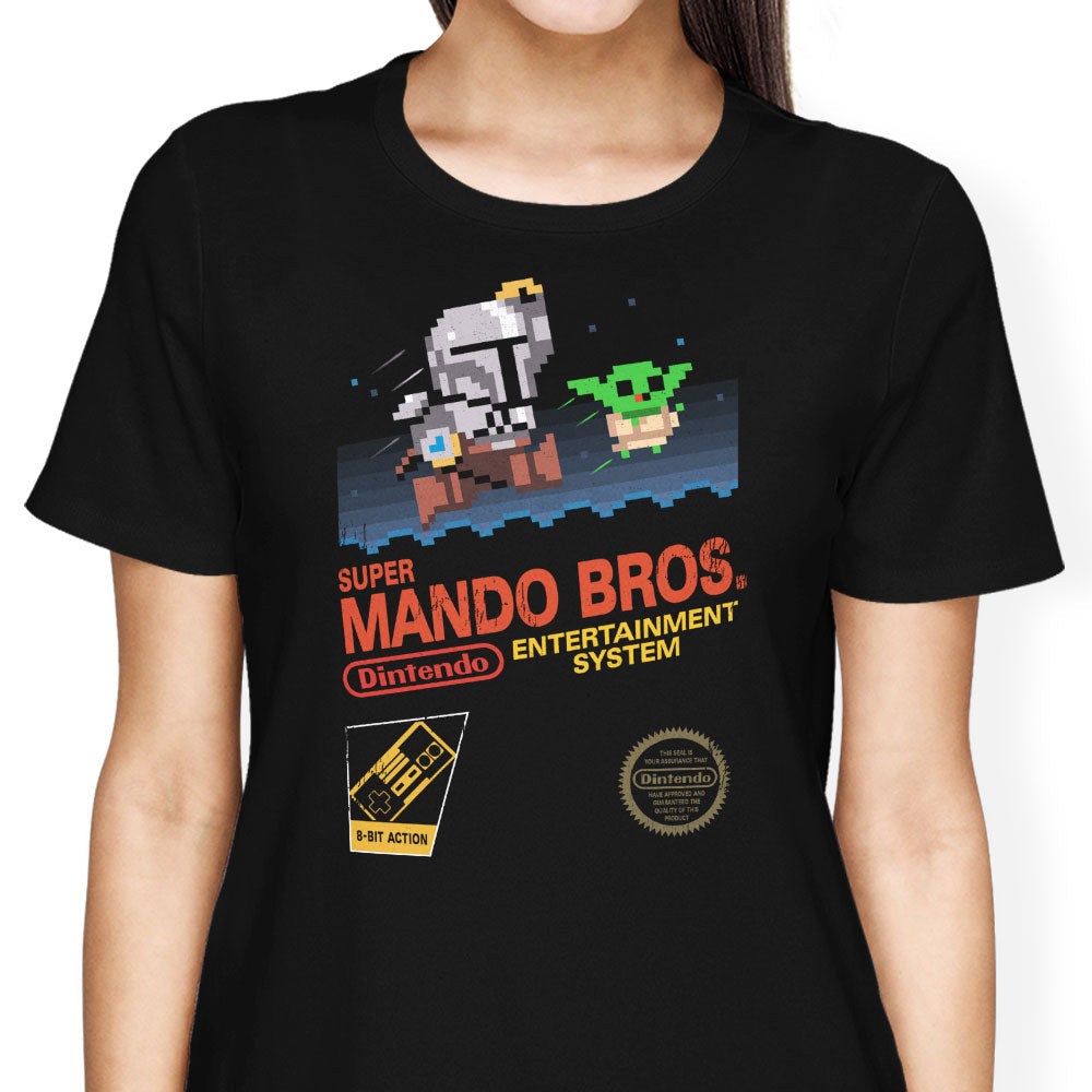 Super Mando Bros Women's Apparel - Adult & Kids T-Shirts, Sweatshirts & Hoodies apparel design preview 1