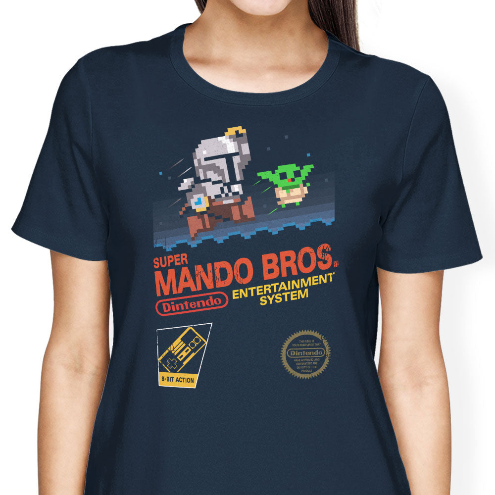Super Mando Bros Women's Apparel - Adult & Kids T-Shirts, Sweatshirts & Hoodies apparel design preview 2