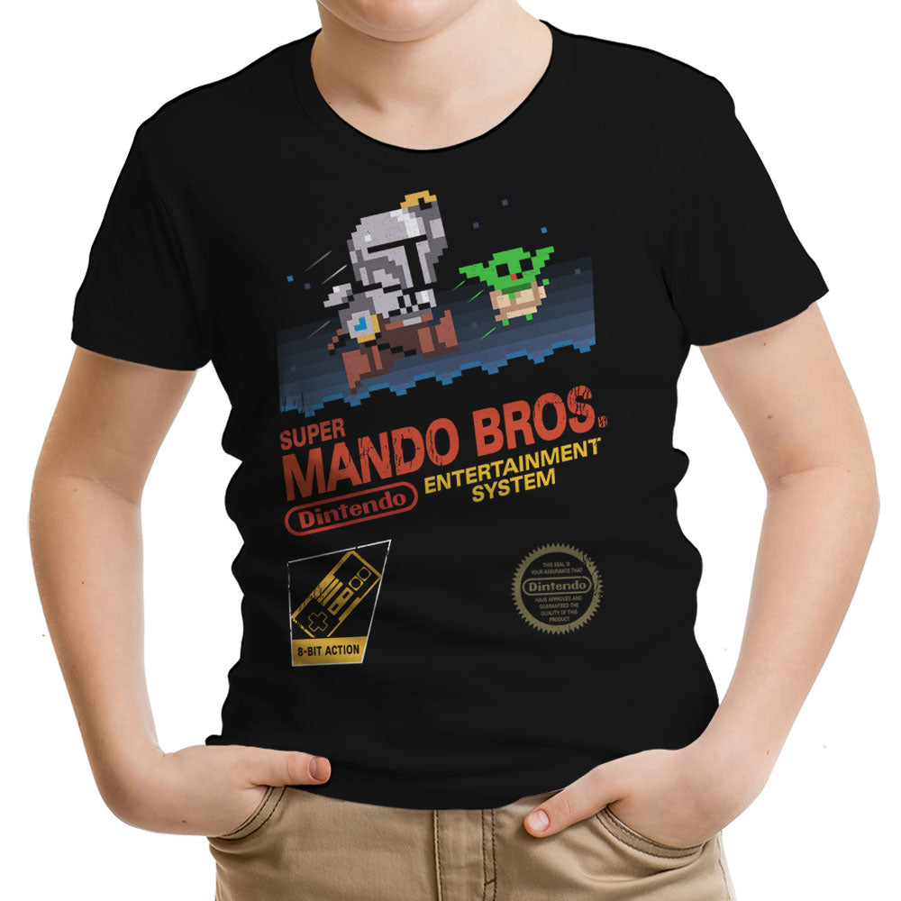 Super Mando Bros Youth Apparel - Adult & Kids T-Shirts, Sweatshirts & Hoodies apparel design preview 1