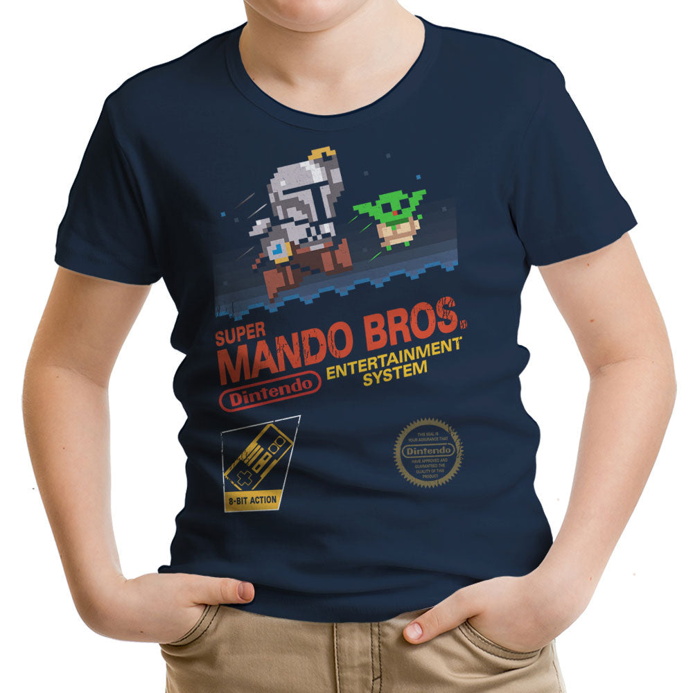 Super Mando Bros Youth Apparel - Adult & Kids T-Shirts, Sweatshirts & Hoodies apparel design preview 2