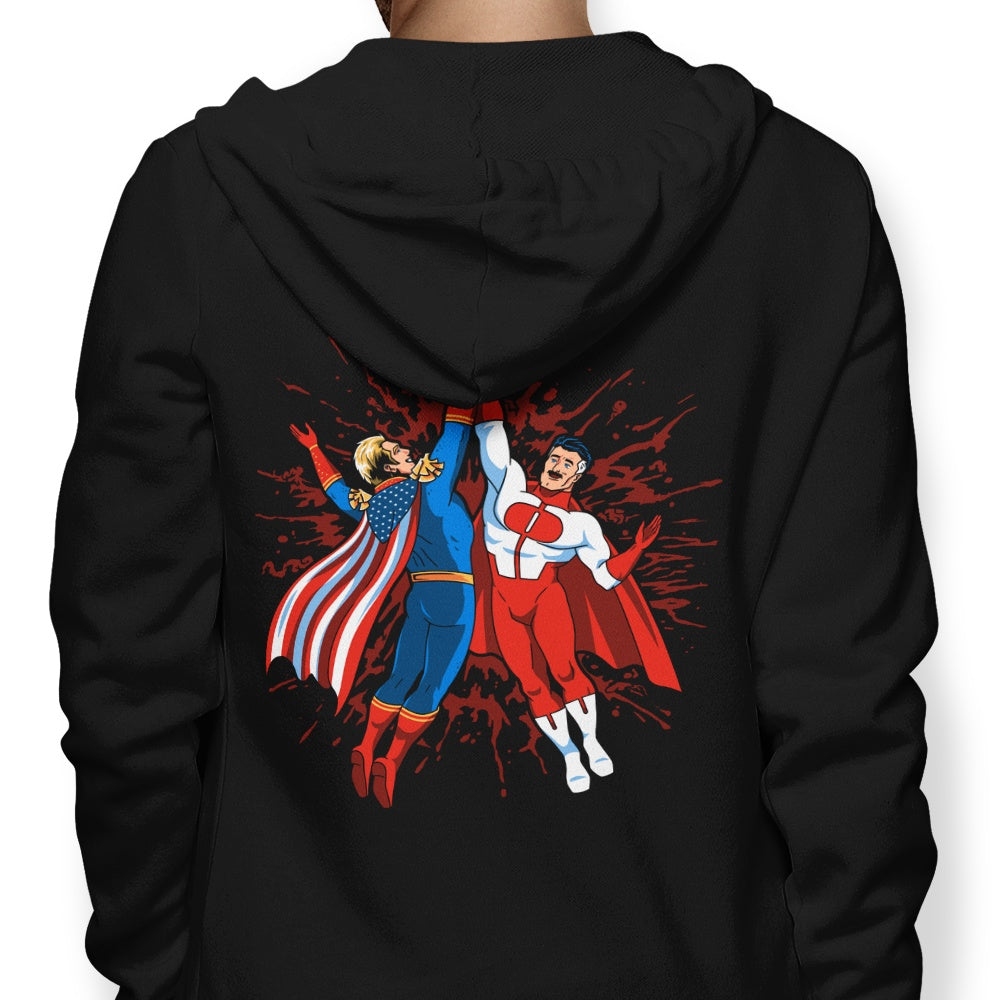 Super Maniac Friends - Adult & Kids T-Shirts, Sweatshirts & Hoodies apparel design preview 1