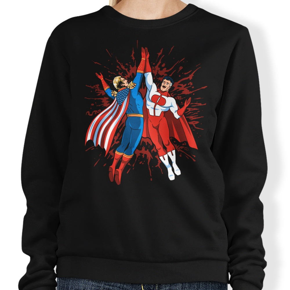 Super Maniac Friends - Adult & Kids T-Shirts, Sweatshirts & Hoodies apparel design preview 1