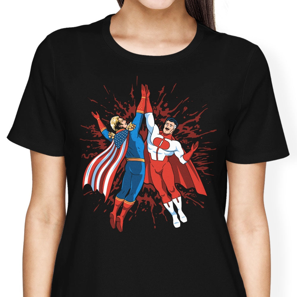 Super Maniac Friends Women's Apparel - Adult & Kids T-Shirts, Sweatshirts & Hoodies apparel design preview 1