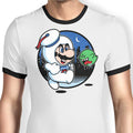 Super Marshmallow Bros. Ringer - Adult & Kids T-Shirts, Sweatshirts & Hoodies apparel design preview 1
