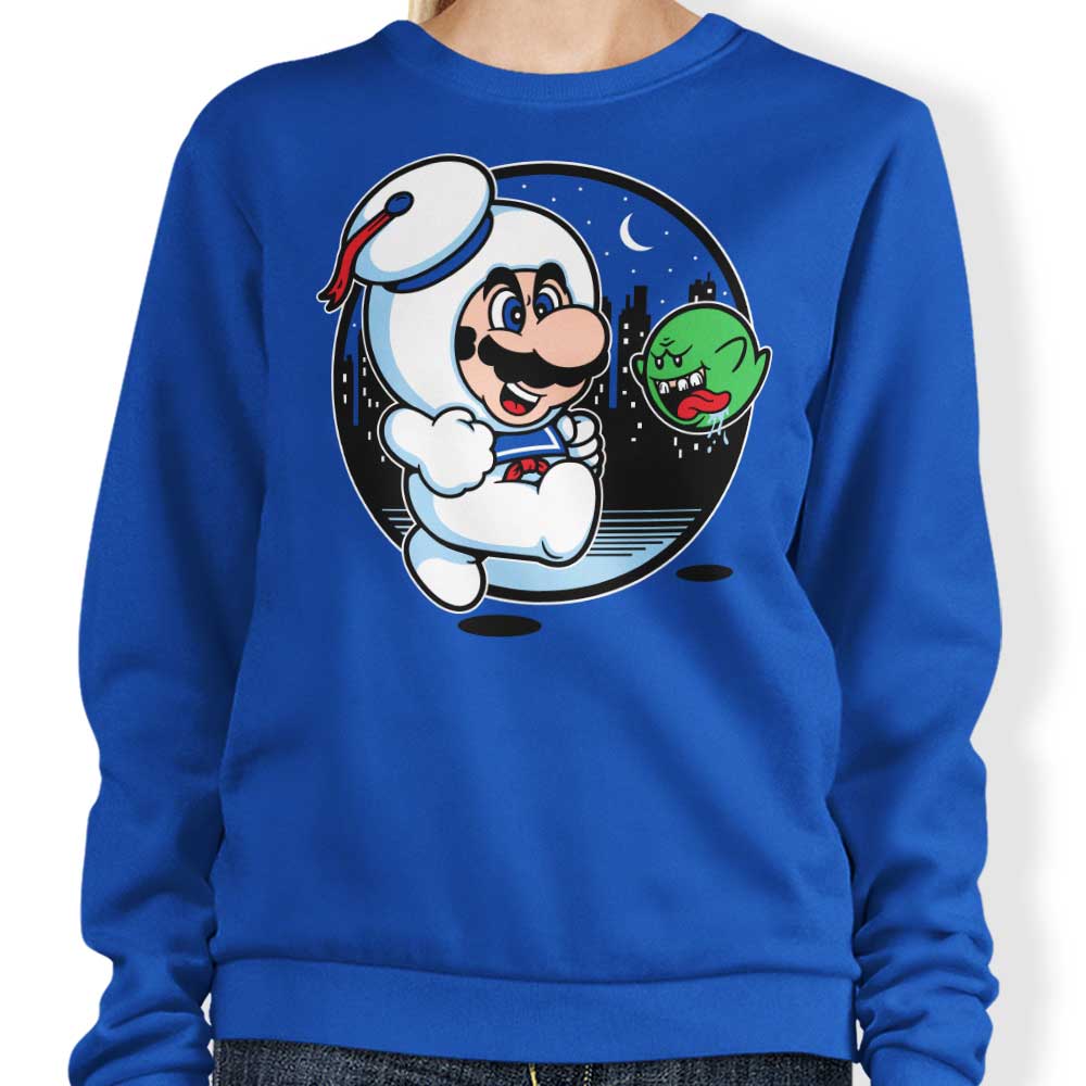 Super Marshmallow Bros. - Adult & Kids T-Shirts, Sweatshirts & Hoodies apparel design preview 1