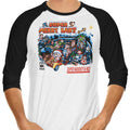 Super Merry Kart 3/4 Sleeve Raglan - Adult & Kids T-Shirts, Sweatshirts & Hoodies apparel design preview 1