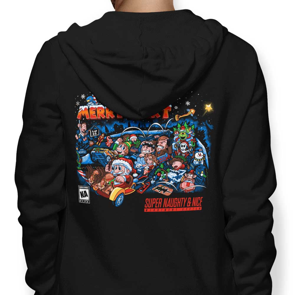 Super Merry Kart - Adult & Kids T-Shirts, Sweatshirts & Hoodies apparel design preview 1