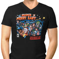 Super Merry Kart Men's V-Neck - Adult & Kids T-Shirts, Sweatshirts & Hoodies apparel design preview 1